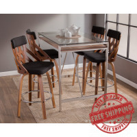 Lumisource B26-YRK WL+CHAR York Mid-Century Modern 26